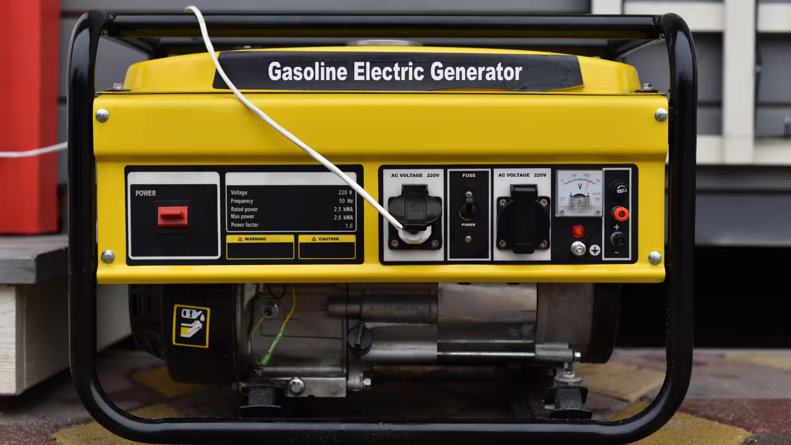 Calculateur de taille de groupe électrogène : ajustez puissance continue et de démarrage